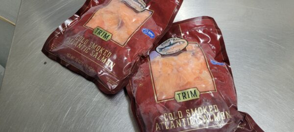 Ducktrap Cold Smoked Atlantic Salmon Trim, 16 oz