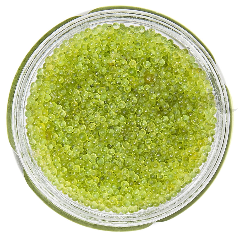 Wasabi Flavor Green Tobiko - Fish Roe For Sushi Available — Intershell  Seafood
