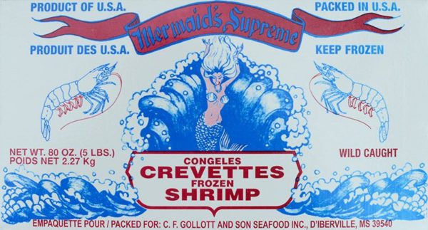 Frozen Wild 90/110 Shrimp (5lb Box)